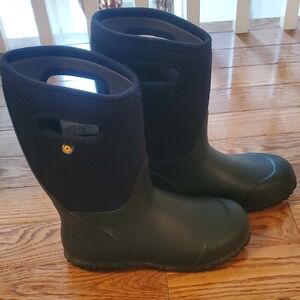 Bogs Kids Black Waterproof Boots